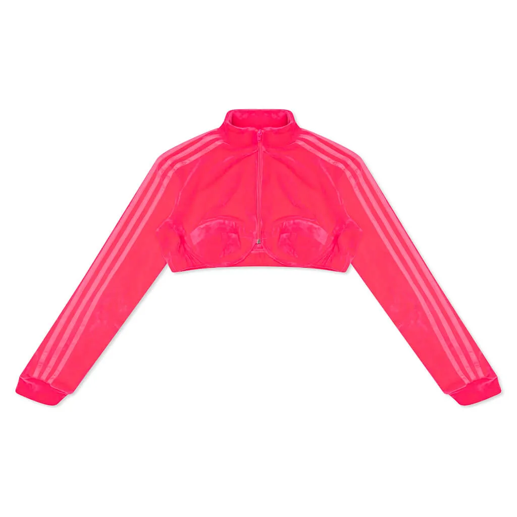 Adidas Originals x Jeremy Scott Women's Track Top - Solar Pink